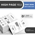 53A Q7553A Toner Cartridge Black 1-Pack Compatible for HP 53A Q7553A Toner Cartridges for Laser P2014, P2015 Series; Laser M2727 MFP Series Printer