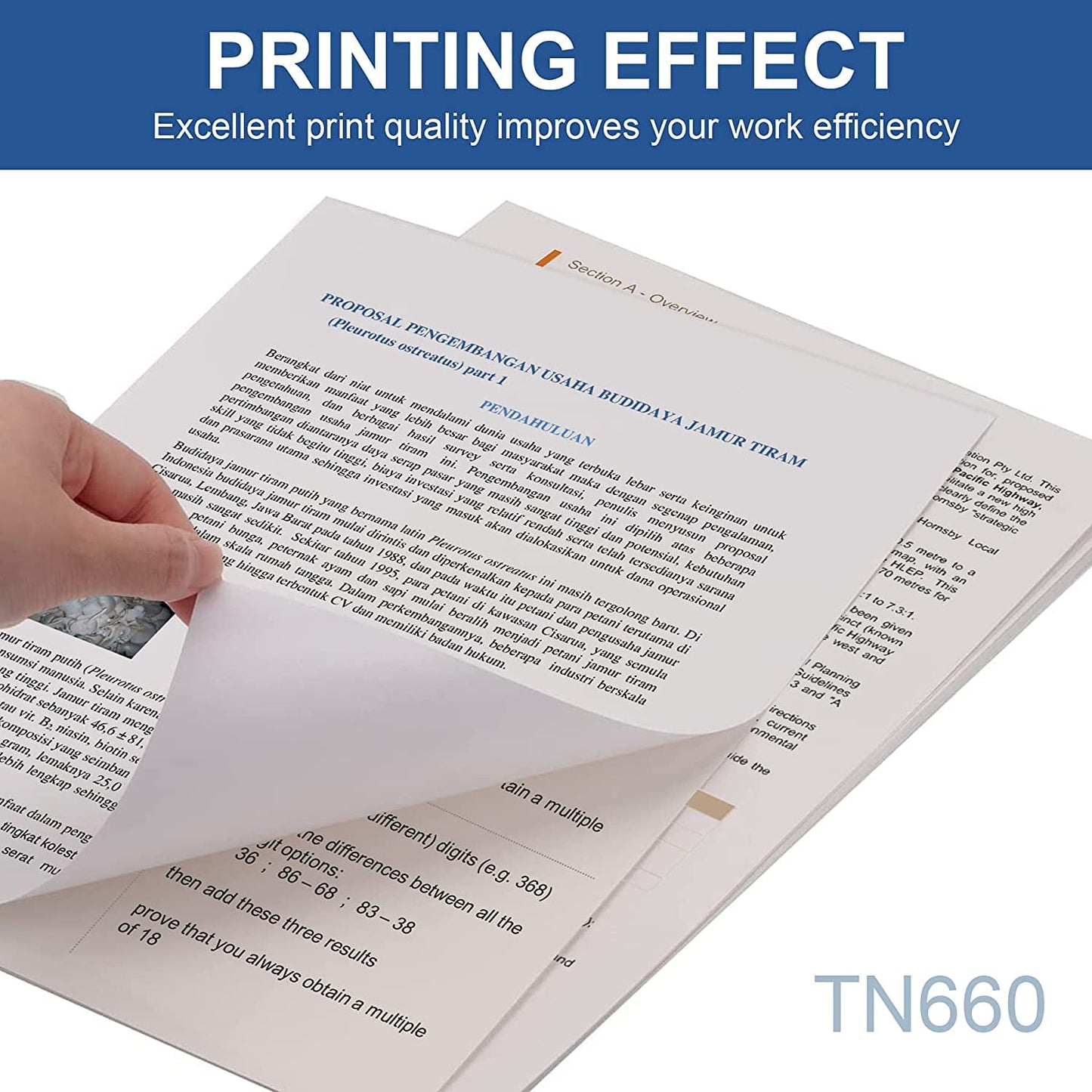 2-Pack Black High Yield TN-660 TN660 Toner Cartridge Compatible Replacement for HL-L2315DW L2340DW L2660DW L2380DW MFC-L2705DW L2707DW DCP-L2520DW Printer, Page Yield Up to 6,000 Pages
