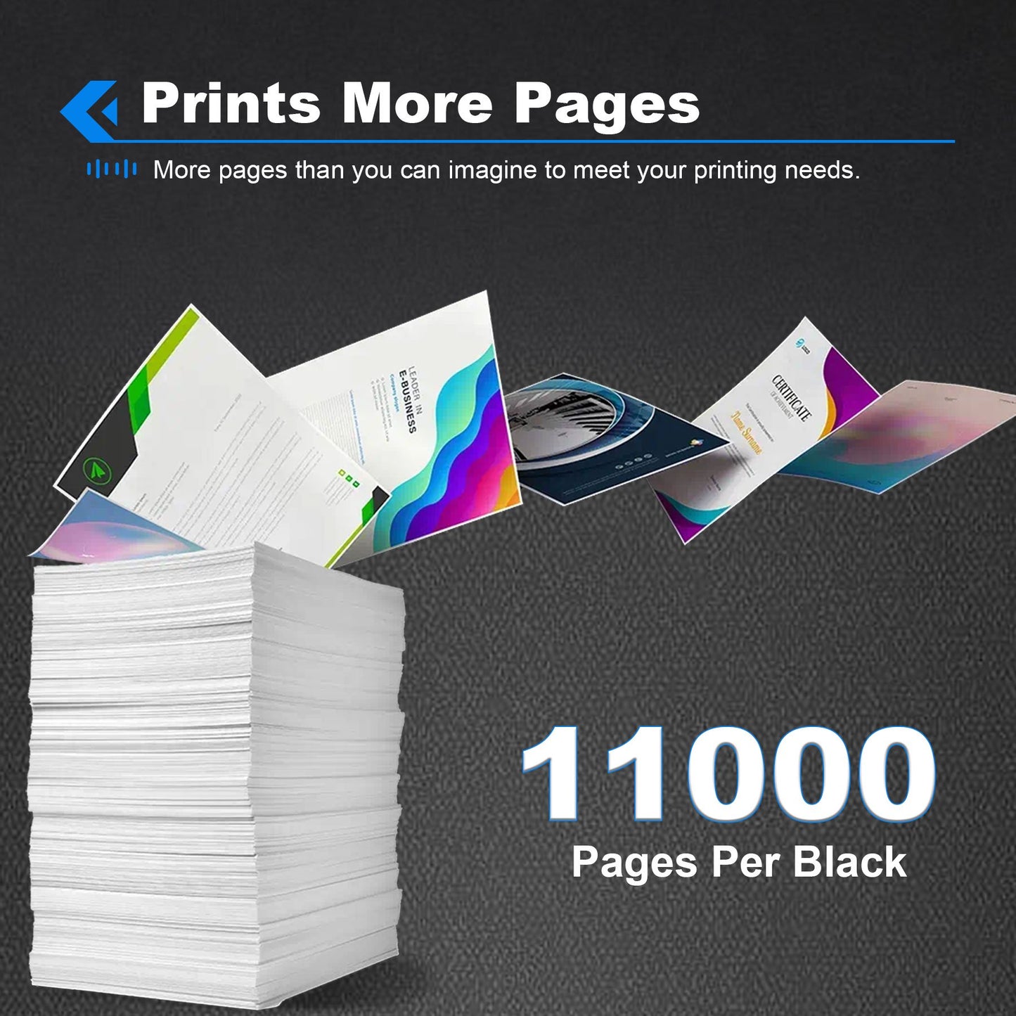 148X Black Toner Cartridge (with Chip) Compatible for HP 148X W1480X 148A W1480A for Laserjet Pro 4001dw 4001dn 4001n MFP 4101fdw 4101fdn Printer (1-Pack)