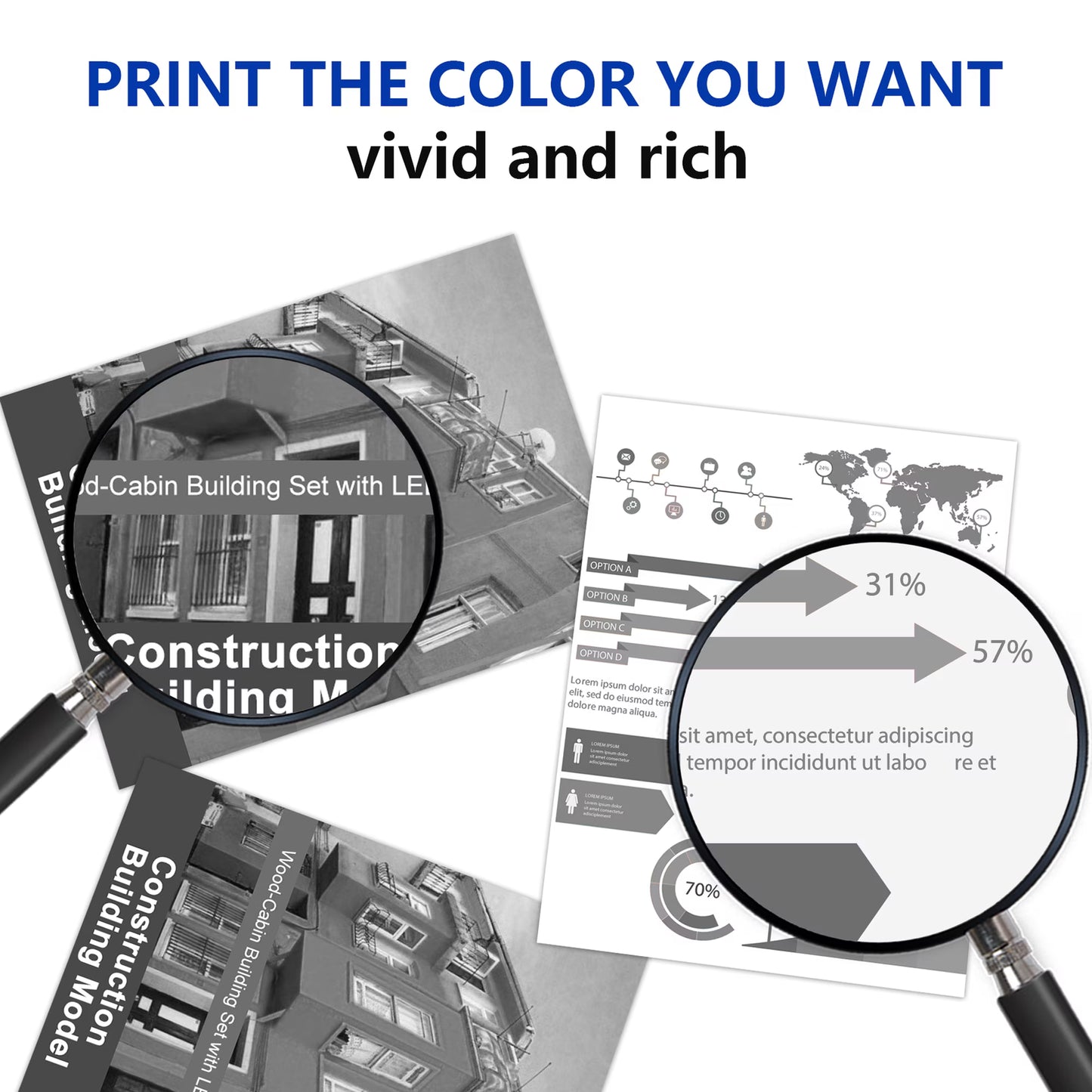 DR630 Drum for Brother DR630 Drum Unit Black HL-L2380DW MFC-L2680W Printer 2 Pack