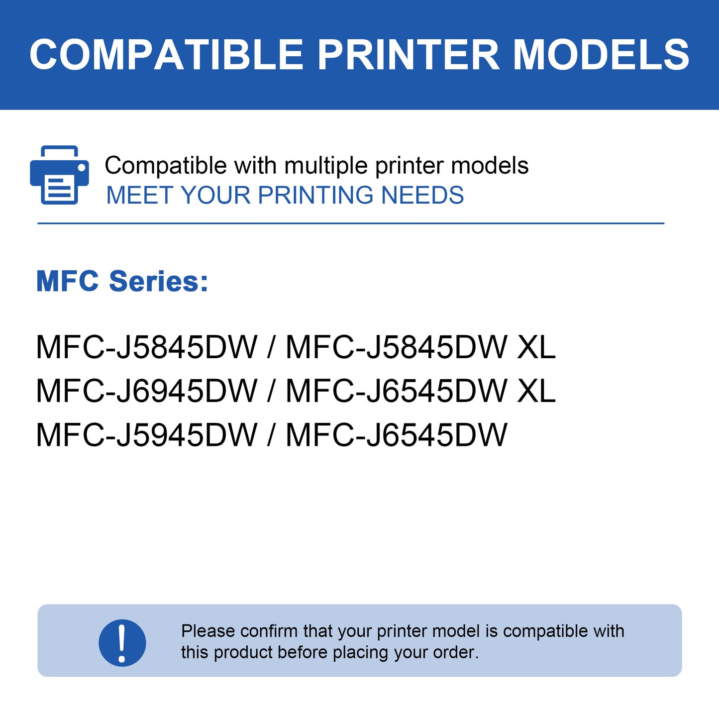 LC3037 LC3037XXL Ink Cartridges Compatible for Brother LC3037 LC3037XXL Ink Cartridge for MFC-J6545DW J6545DW XL Printer ( Black,Cyan,Magenta,Yellow )