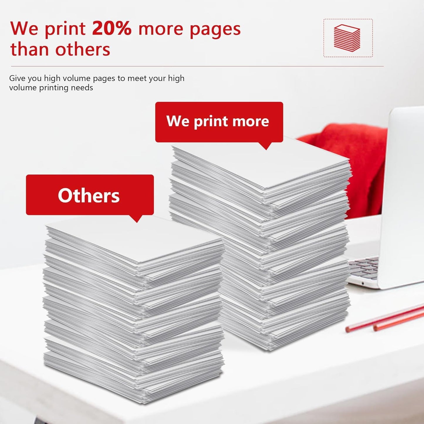 131 Toner Cartridge High Yield 4 Pack Replacement for Canon CRG-131 CRG131 ImageCLASS MF8280Cw MF620C MF624Cw MF628Cw MF8050Cn MF8080Cw Printer Ink (BK/C/M/Y)