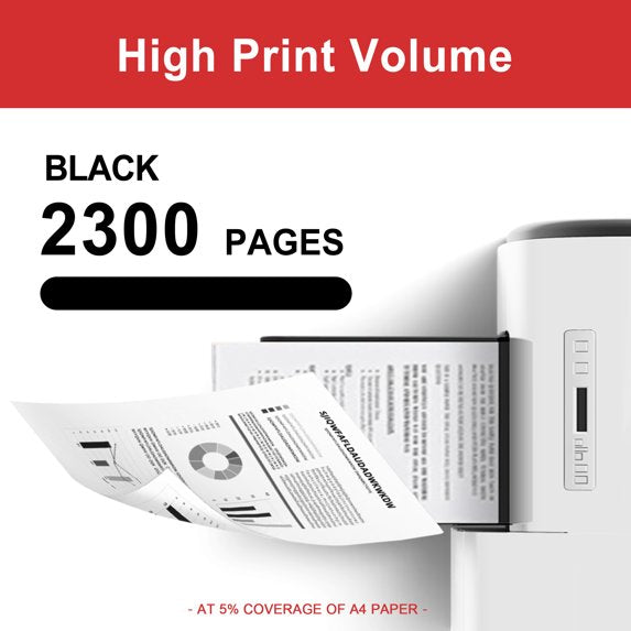 2 Pack CRG-126 Toner Cartridges Compatible for Canon CRG 126 126 Black Toner Cartridge use with IMAGECLASS LBP6230DW LBP6200 LBP6200D LBP6230DN LBP6230 Printer