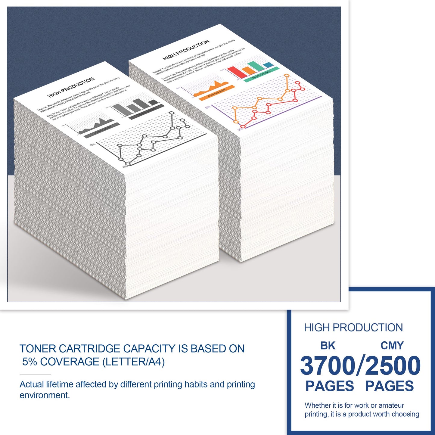 MOLIMER TN431 Toner Cartridge for Brother HL-L8260CDW/L8360CDW, 4 Pack, Black/Cyan/Magenta/Yellow