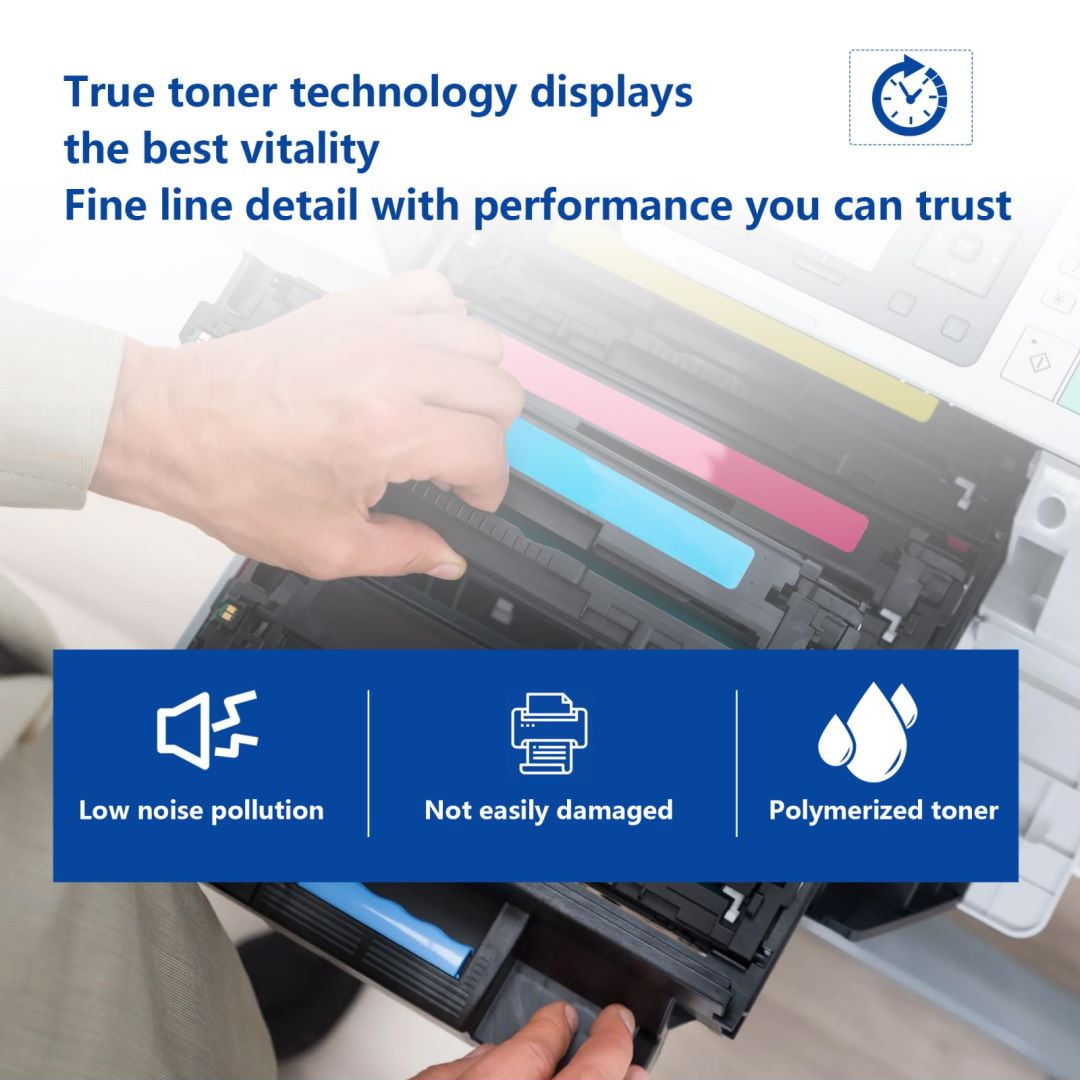 TN730 BLACK Toner Cartridge Replacement for Brother MFC-L2730DW MFC-L2750DW MFC-L2750DWXL MFC-L2690DW Printer 4 Pack