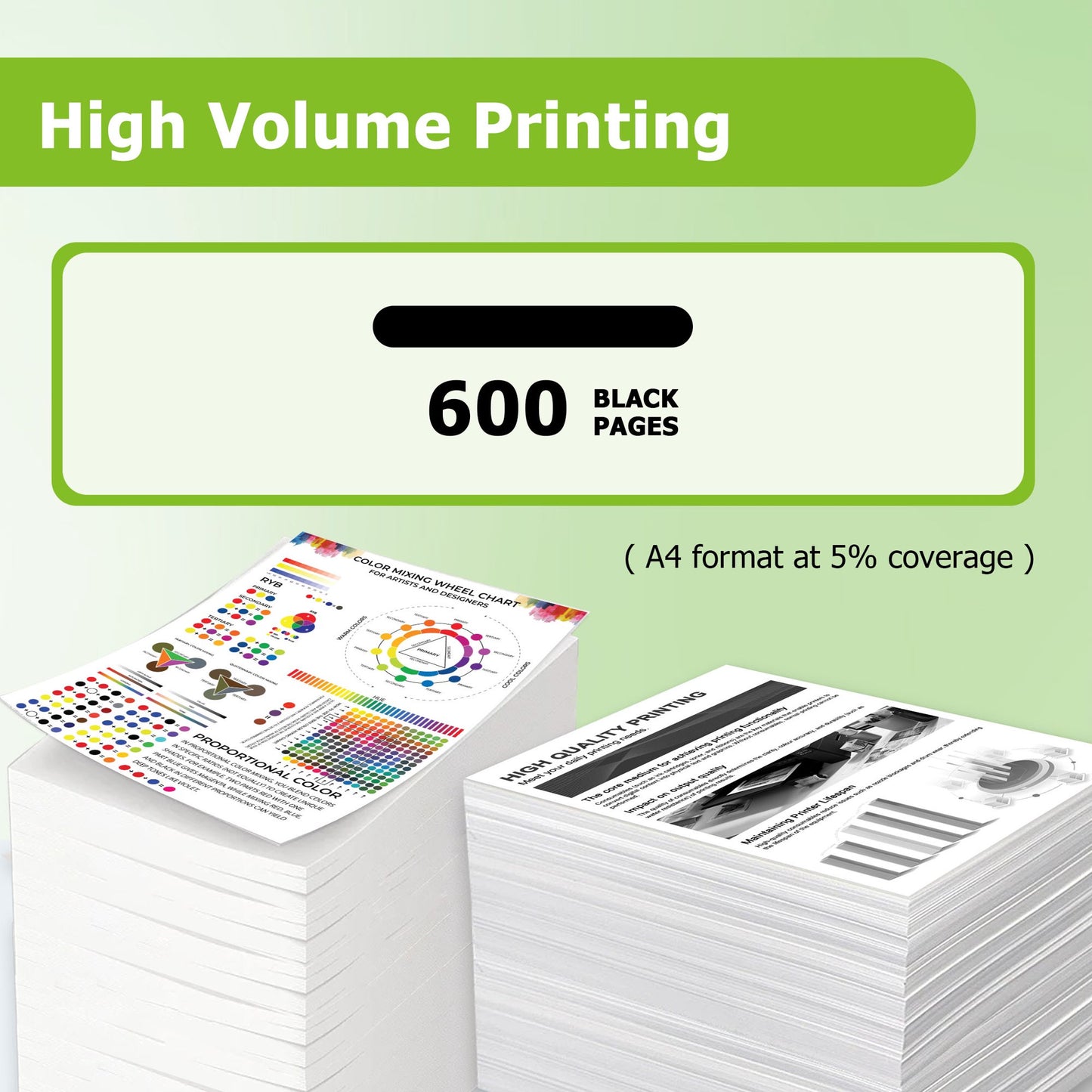 60XL Ink Cartridges Combo Pack Compatible for HP60XL Ink Cartridge Work with DeskJet D1660 D2530 ENVY 100 110 111 PhotoSmart C4635 C4640 Printers (2 Black)