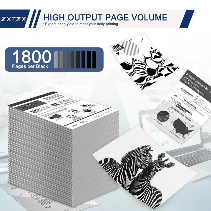 TN420 Toner Cartridge Compatible for Brother TN420 Black Toner Cartridges 2 Pack