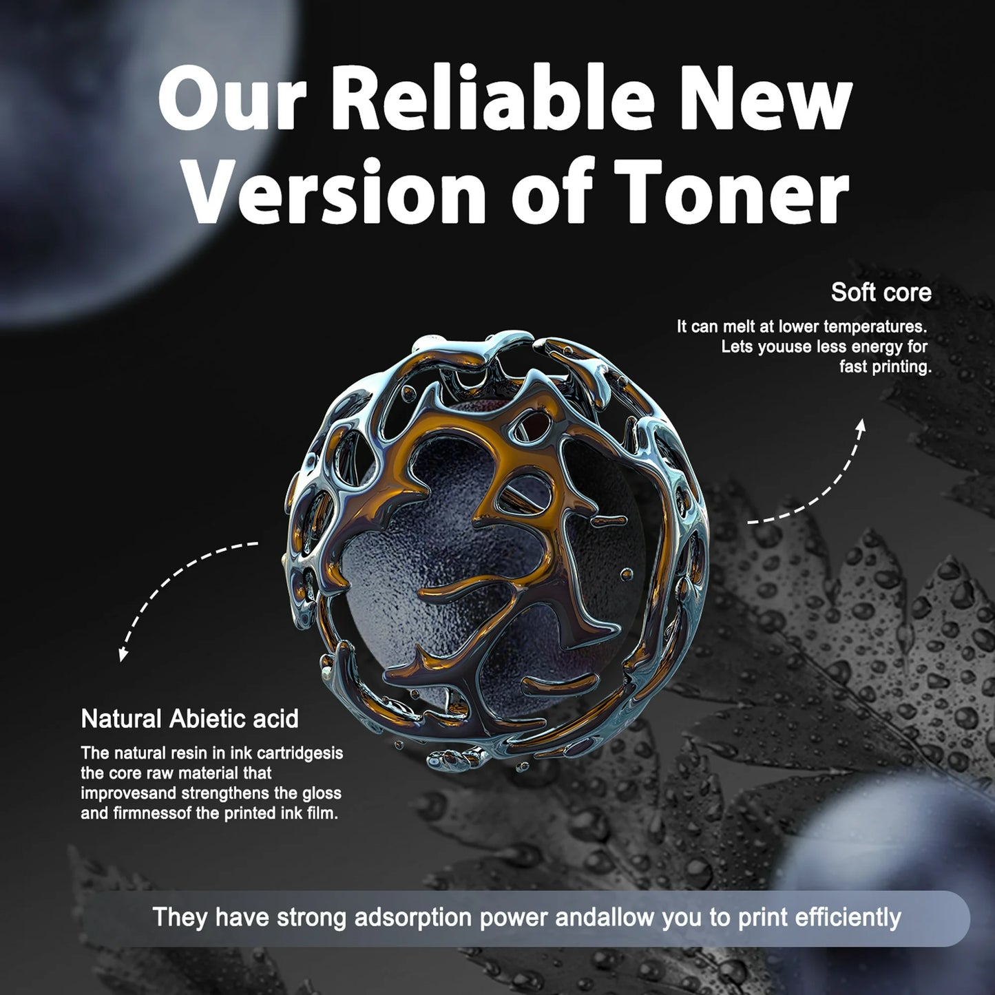 125A Magenta Toner Cartridge Compatible for HP 125A CB543A Toner Cartridge for CP1215 CM1312 MFP