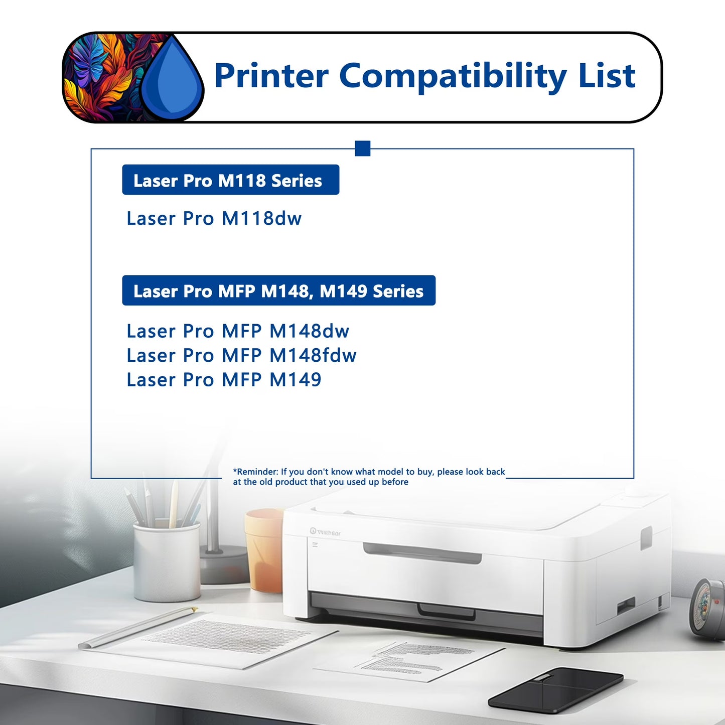 94X Toner Cartridge 4 Pack Compatible for 94X CF294X Black Toner Cartridges for Laser Pro M118, MFP M148, MFP M149 Series Printers