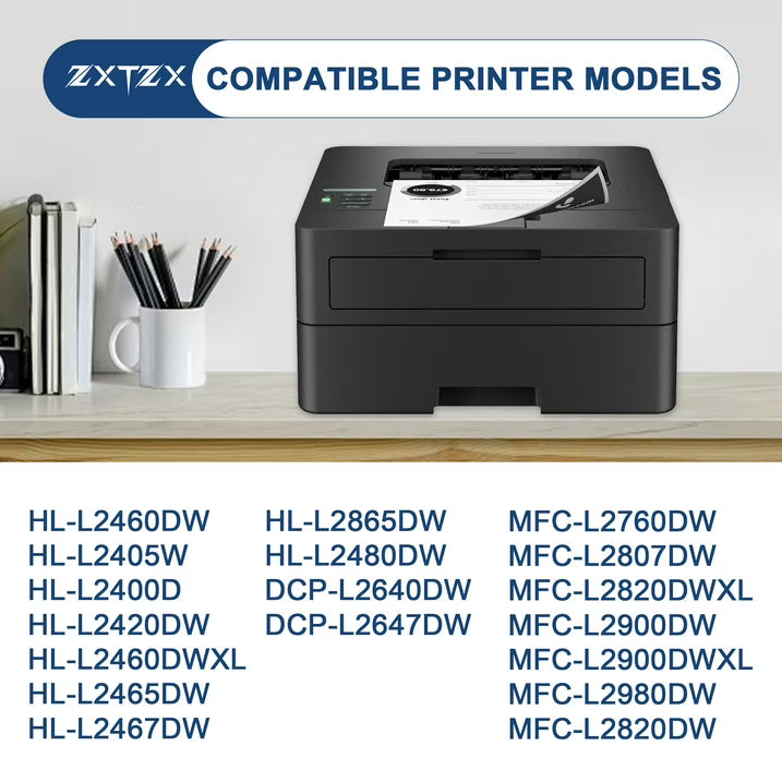 DR830 Drum Unit Compatible for Brother DR-830 TN830 for HL-L2405W HL-L2400D HL-L2460DW HL-L2465DW HL-L2480DW DCP-L2640DW MFC-L2820DWXL Printer