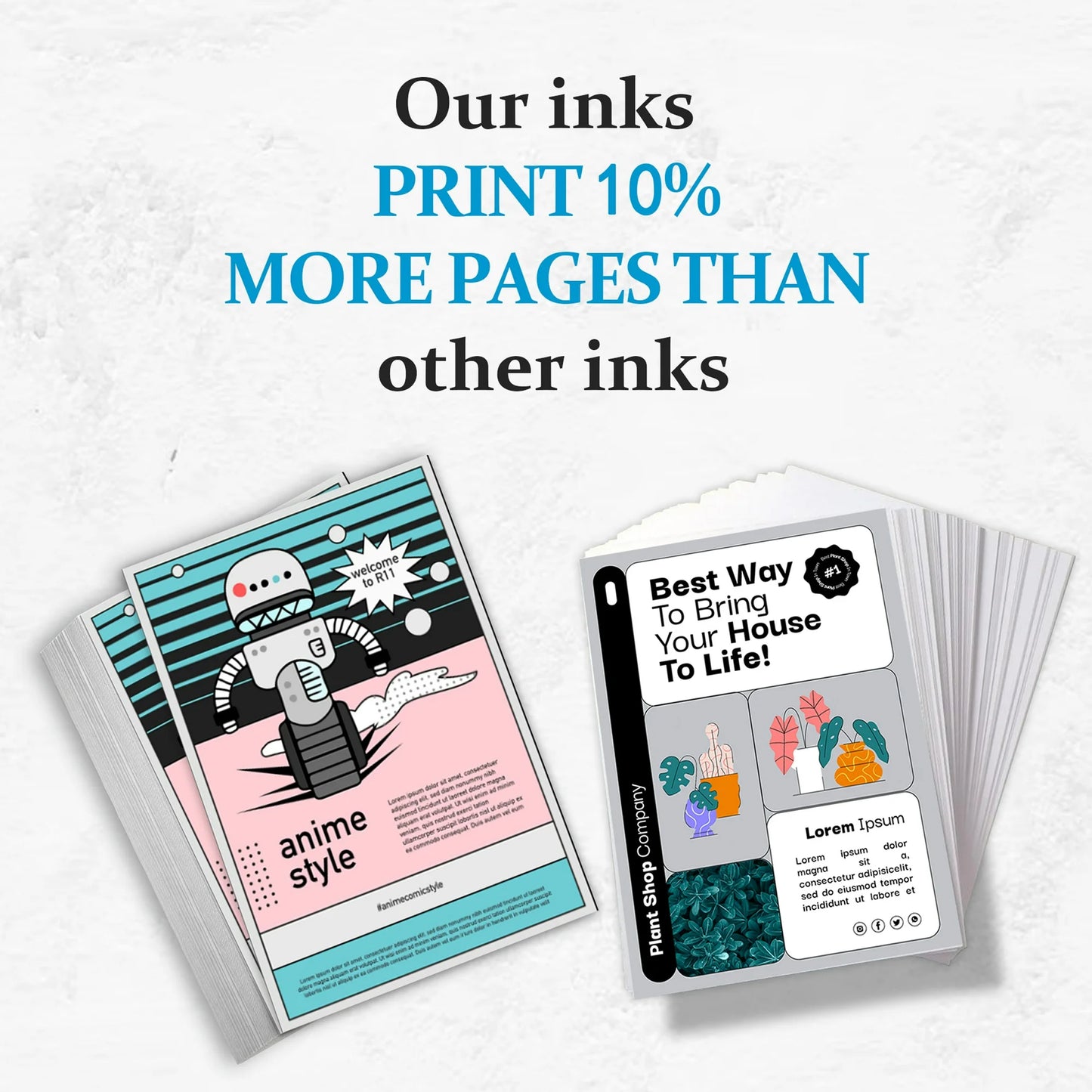 962 xl Ink Cartridges Compatible for HP 962 Ink Cartridge Black/Cyan/Magenta/Yellow Printer ink