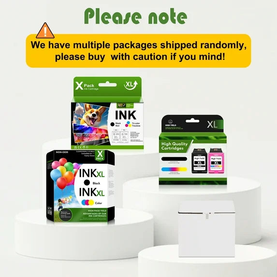 63XL 63 Ink Cartridges Compatible for HP63 XL Ink Cartridges Combo Pack Home Printer Deskjet 1112 2130 ENVY 4512 OfficeJet 5255(2-Pack)