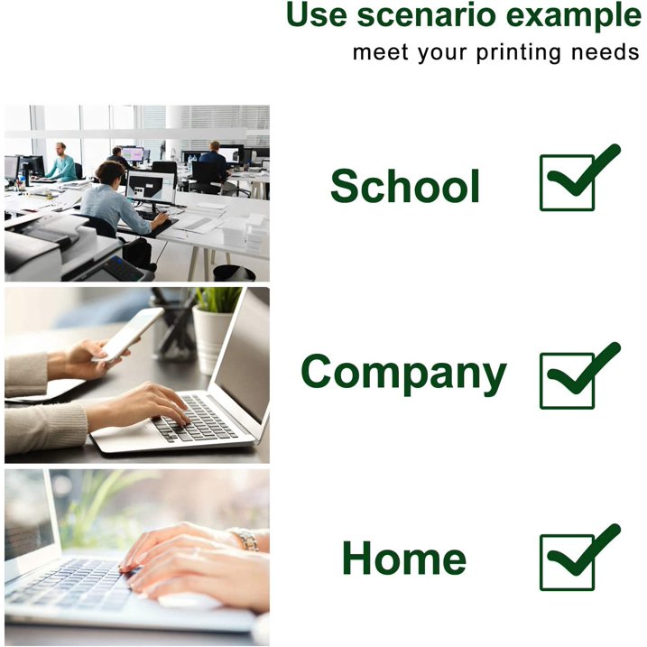 2-Pack (Black) 48A | CF248A Toner Cartridge Compatible for HP Pro M15a M15w M28a M28w M30w M31w Printer CF248A Toner Cartridge.