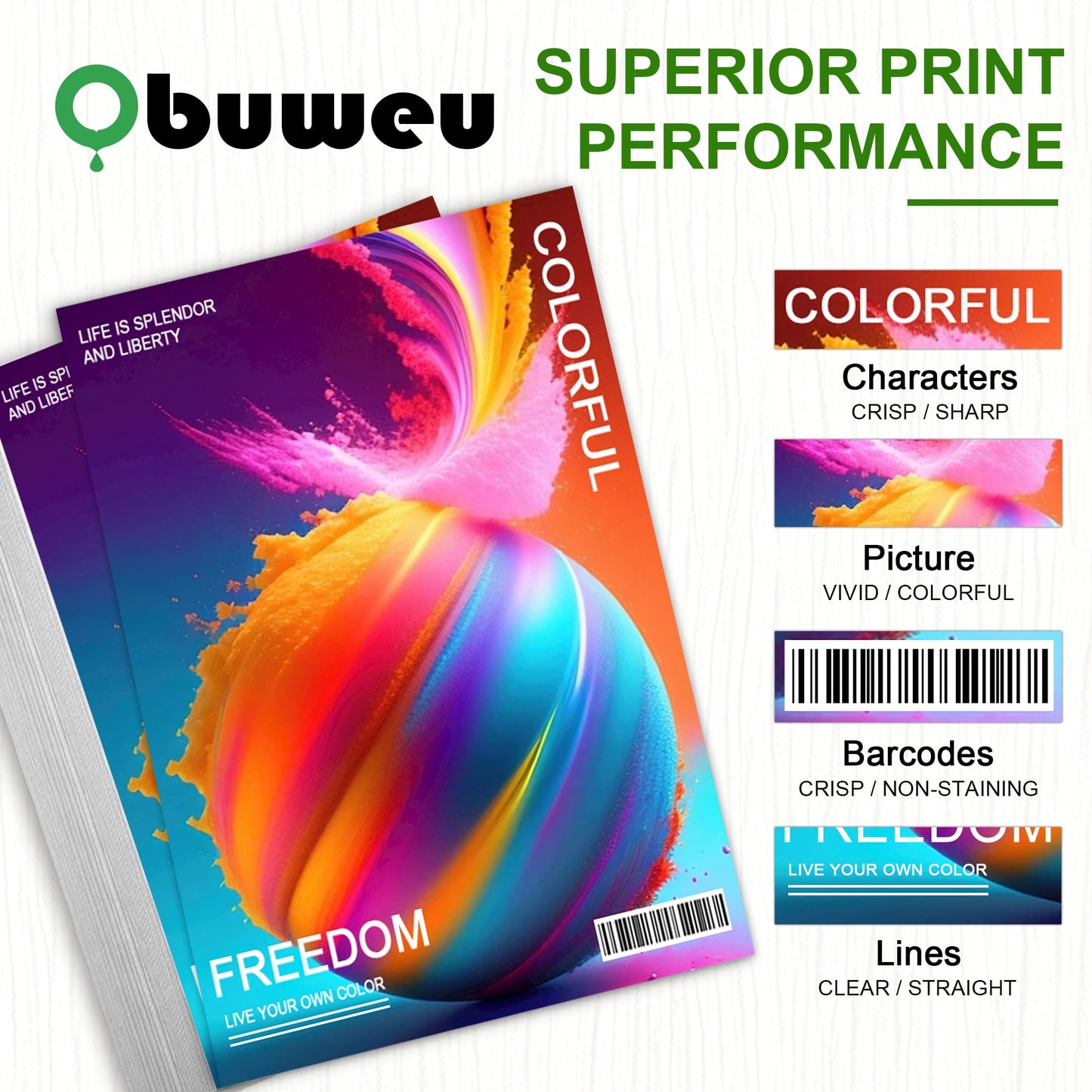 64XL Ink Cartridges Tri-Color Compatible for HP 64 Ink Cartridge for HP Envy Photo7858 7855 7120 7155 7158 7164 6255 6252 6232 Envy Inspire 7955e Tango X Printer (1-Pack)