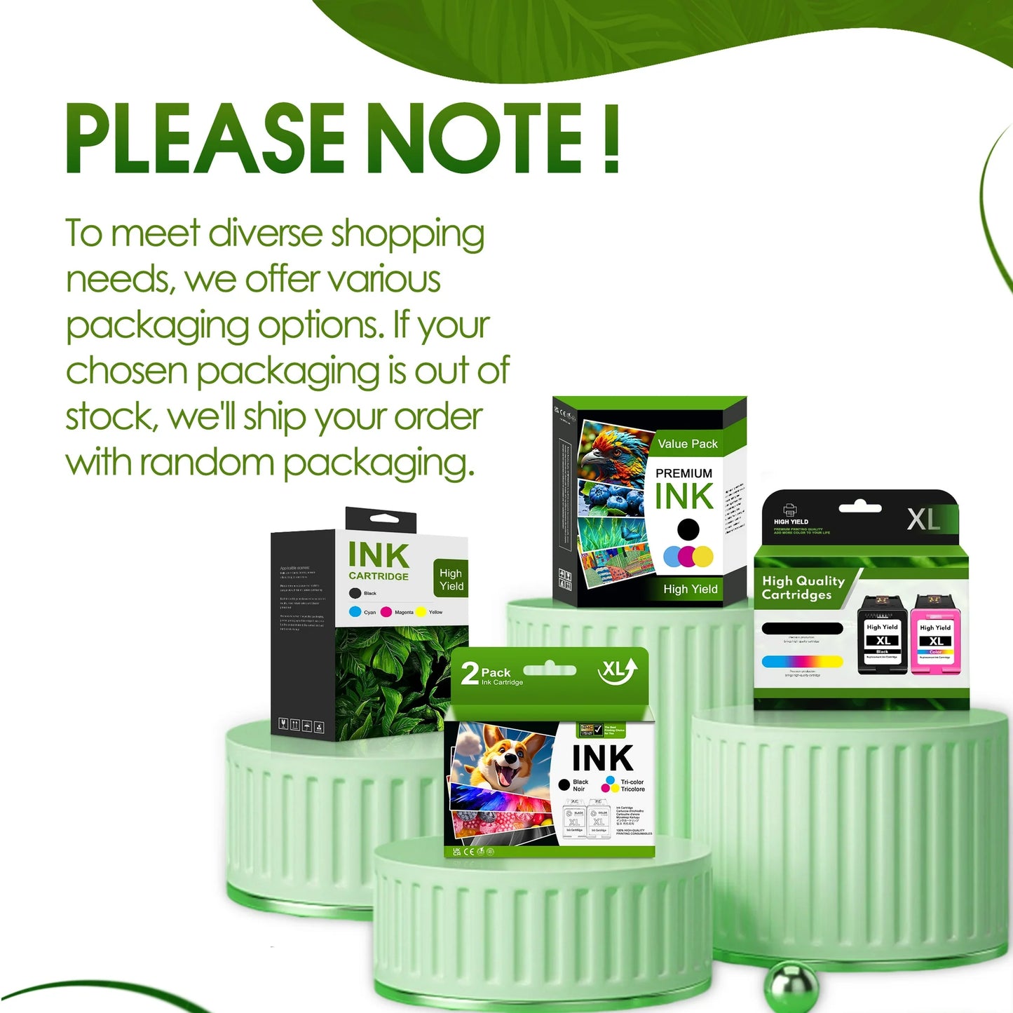 952 XL Ink Cartridge Compatible for HP 952 Combo Ink Cartridges for Office Jet Pro 8720 8710 Printer