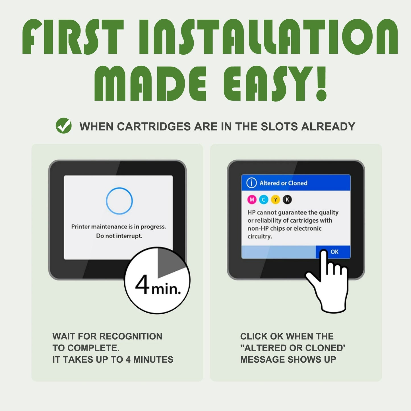 932XL 933XL Ink Cartridge Compatible for HP 932 933 Ink Cartridge for HP Officejet 7510 7610 7612 Printers