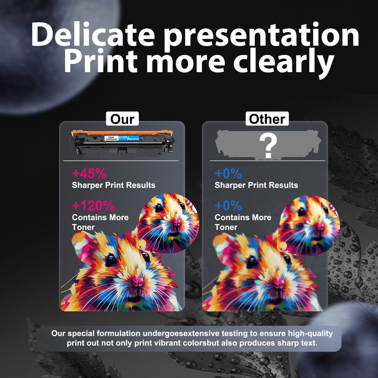 210A Cyan Toner Cartridge Compatible for 210A W2101A Toner Cartridges for Color LaserJet Pro 4201dw 4201dn Printer