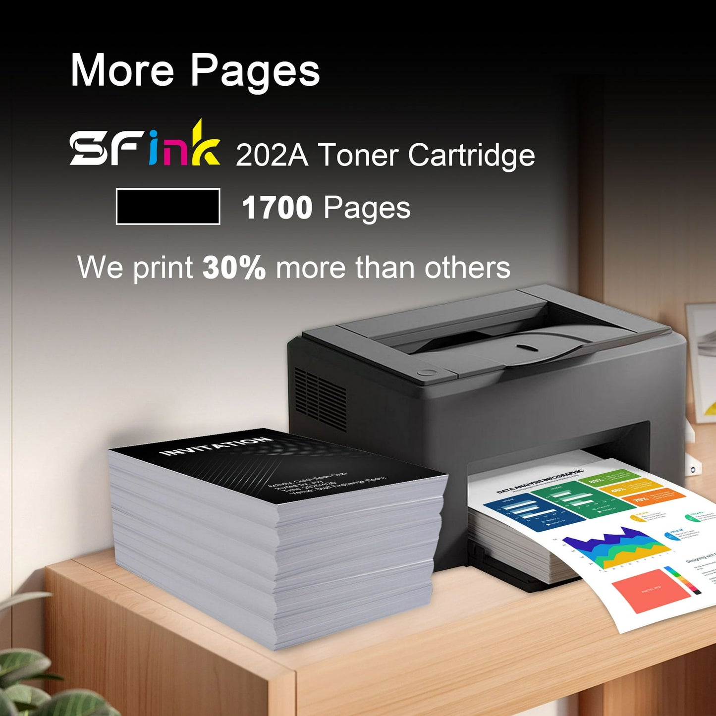 202A CF500A Toner Cartridge 3-Pack Black Compatible for HP 202A CF500A Toner Cartridge for Laserjet Pro MFP M281fdw M281cdw M254dw M254nw M281fdn M280nw M254dn Printer