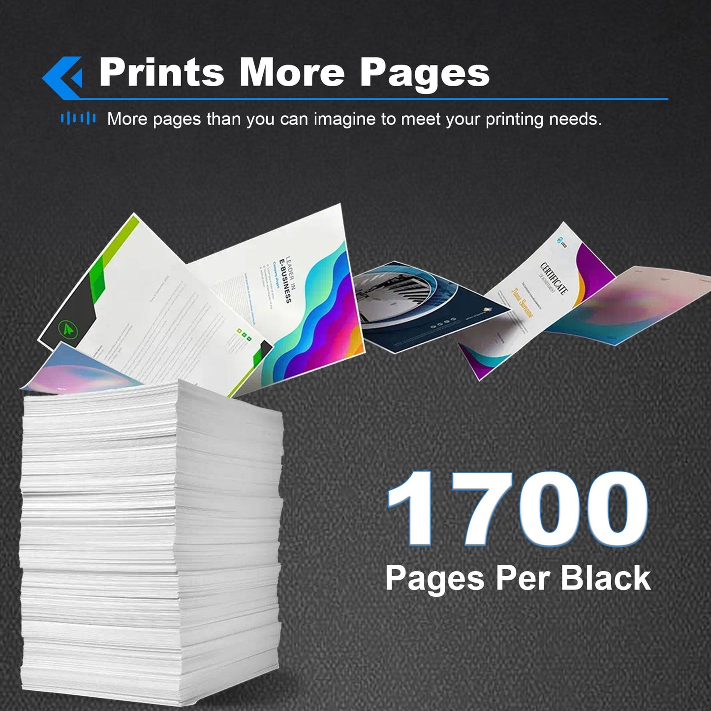 206A W2110A Toner Cartridges With Chip Compatible for HP 206 206A Toner Cartridge for HP Color LaserJet Pro M255 Color LaserJet Pro M282nw, M283cdw Series Printer (1-Pack,Black)