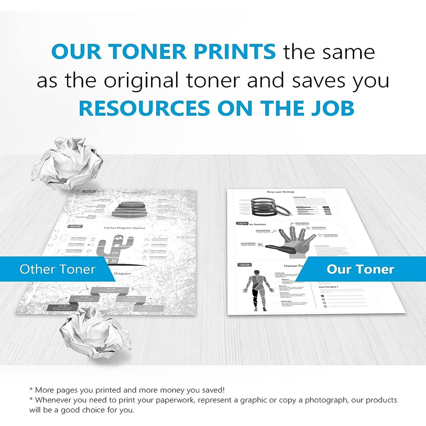 49X Q5949X Black Toner Cartridge (with Chip), 1 Pack, Q5949X Toner Compatible for 49X Q5949X Toner for 1320 1320n 1320nw 1320tn 3390 3392 1160 Printer