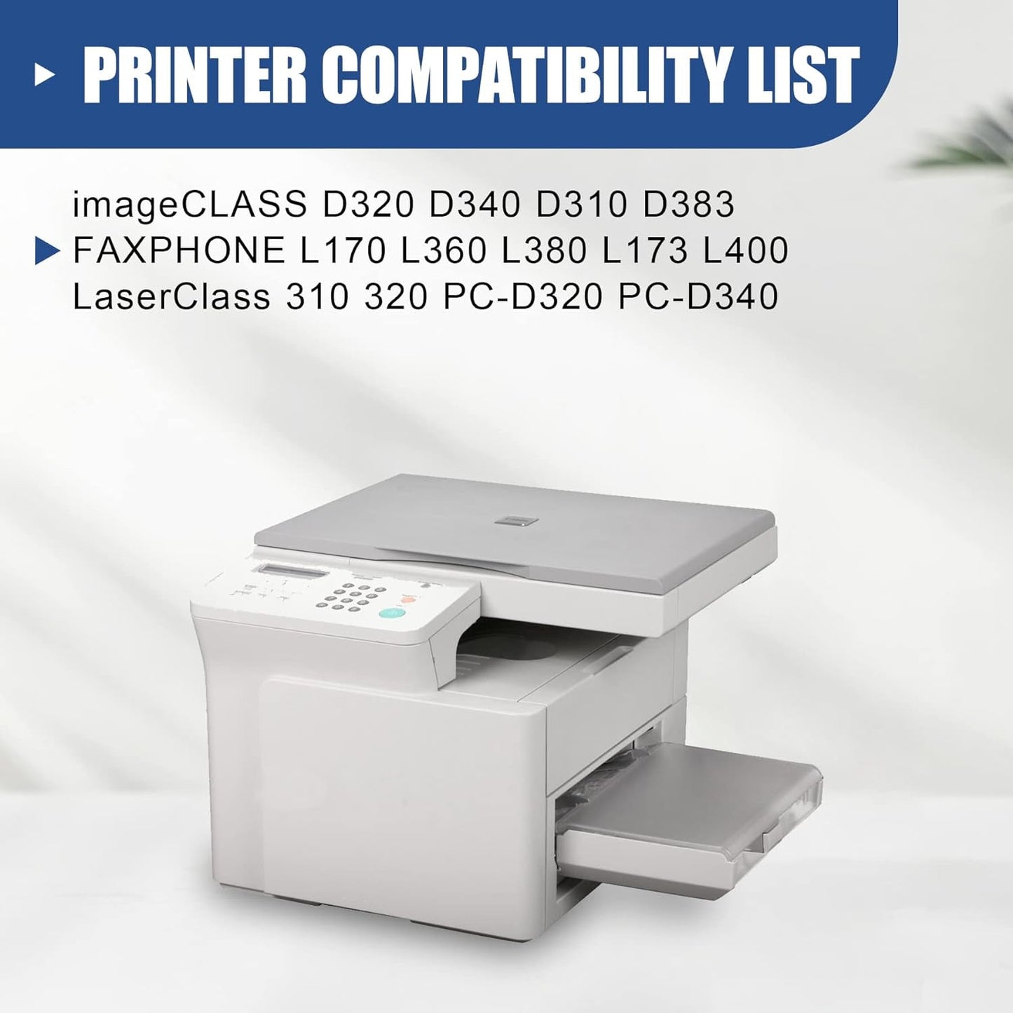 S35 Toner Cartridge High Yield Black (4,000 Pages) 1-Pack S35 Black Toner Cartridge Replacement for Canon S35 Ink imageCLASS D320 D340 D310 D383 Printer