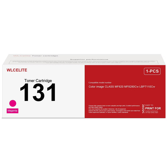 Magenta 131 Toner Replacement for Canon 131 Toner Cartridge for MF8280Cw MF624Cw Printer