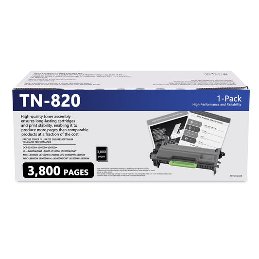 TN820 TN850 Toner Cartridge Compatible for Brother TN820 Toner Cartridge DCP L5600DN L5650DN Printer
