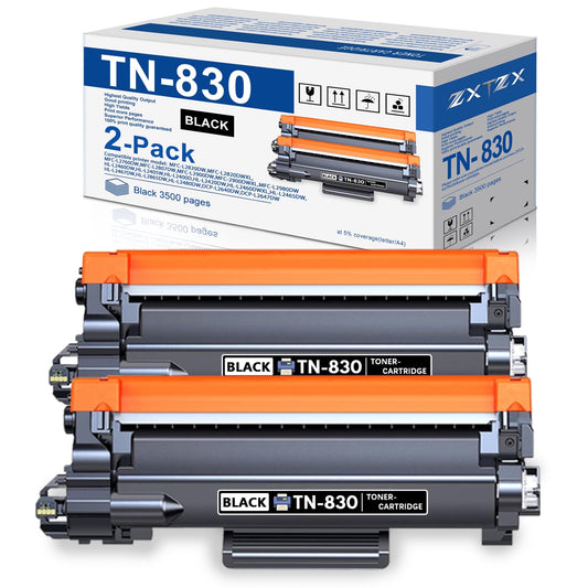 TN830XL Toner Compatible for Brother TN830XL Toner Cartridge MFC-L2807DW DCP-L2640DW Printer