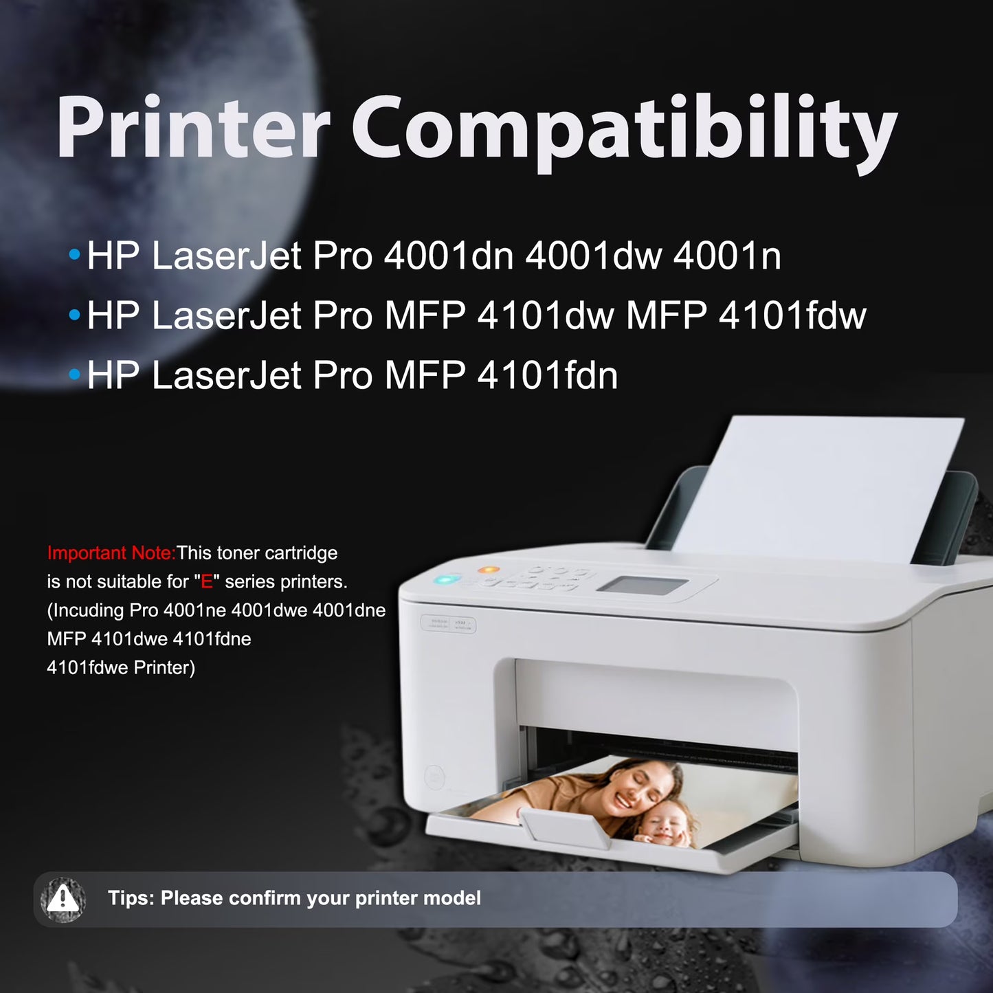 148A Black Toner Cartridge Compatible for 148A W1480A Toner Cartridge Printer (2 Pack)