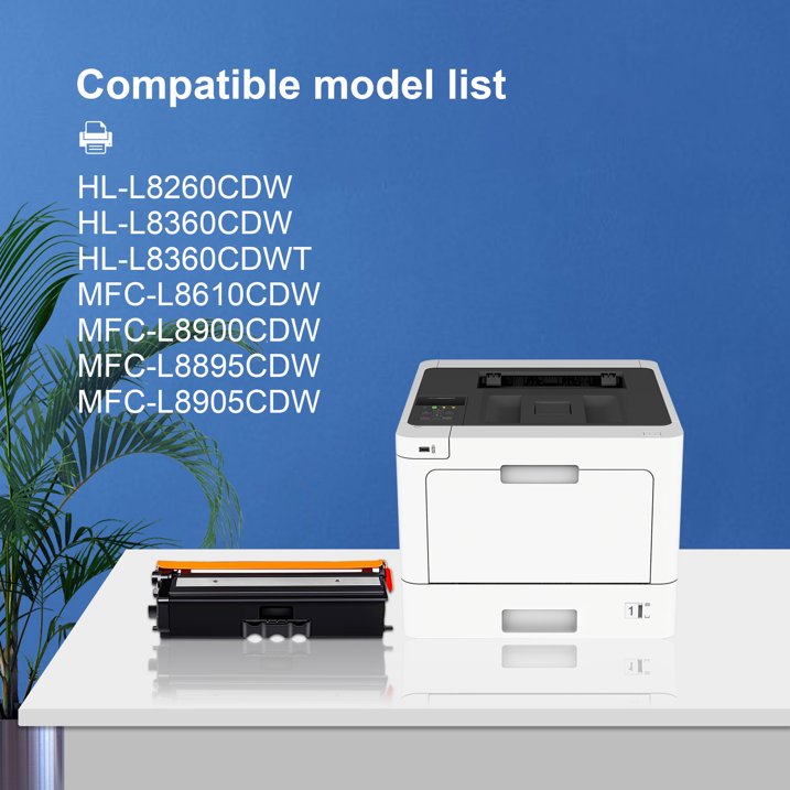 TN 431M Toner Cartridge Compatible with Brother TN-431 Magenta for HL-L8260CDW HL-L8360CDW HL-L8360CDWT MFC-L8610CDW MFC-L8900CDW Printer