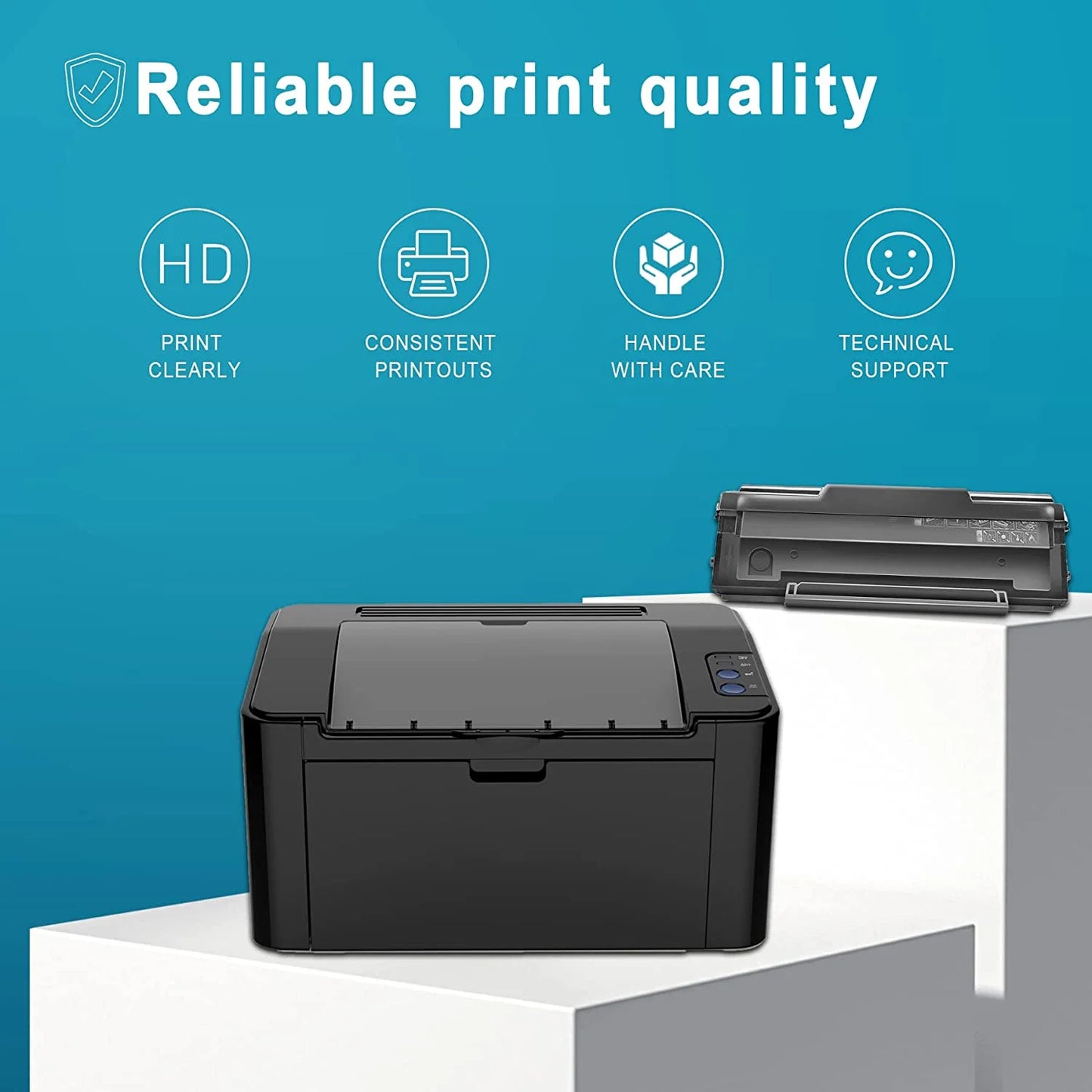 PB-211 Toner Cartridge: 1 Pack Black Compatible for Pantum Replacement for P2500W P2502W M6550NW Printers