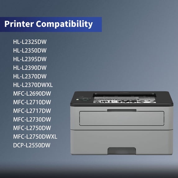 DR730 DR-730 Drum Unit 1 Pack Black High Yield Compatible for Brother DR 730 for MFC-L2750DW MFC-L2710DW DCP-L2550DW HL-L2350DW HL-L2395DW Printer