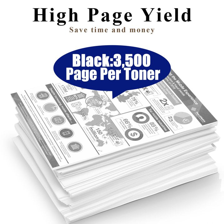 TN431 Toner Cartridge Replacement for Brother TN 431 Toner for HL-L8360CDW MFC-L8900CDW Printer