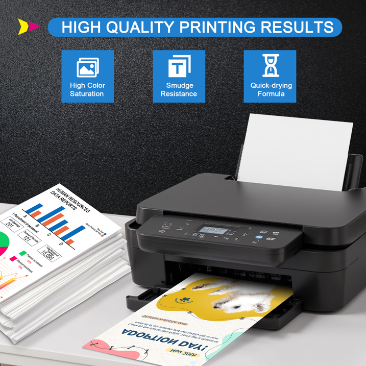 5 Pack 280 281 Ink Cartridge Replacement for Canon PGI-280XXL 281XXL Printer ink