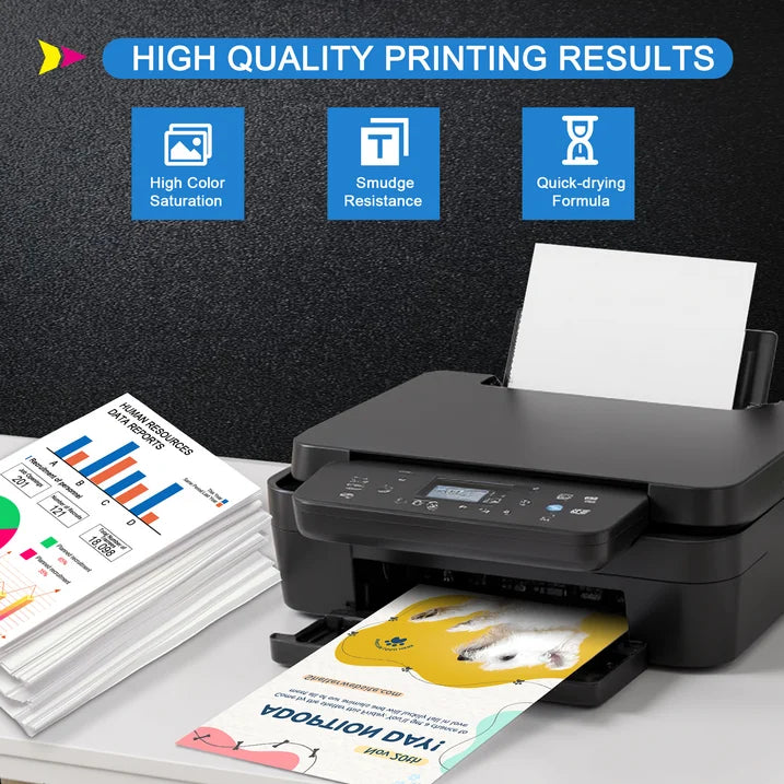 250 251 XL 5 Pack Printer Ink Compatible Replacement for Canon 250 251 Ink