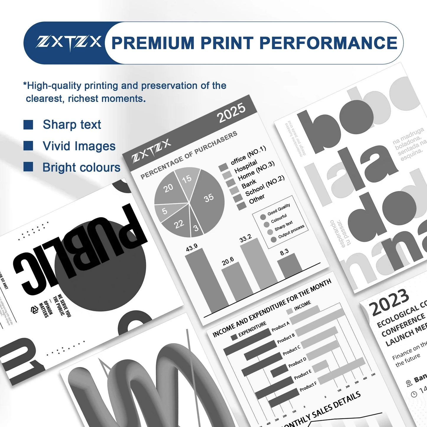 TN830 Toner Cartridges Compatible for Brother TN830 Toner cartridge For HL-L2480DW MFC-L2807DW MFC-L900DW MFC-L2820DWXL DCP-L2640DW Printer (2 Pack)