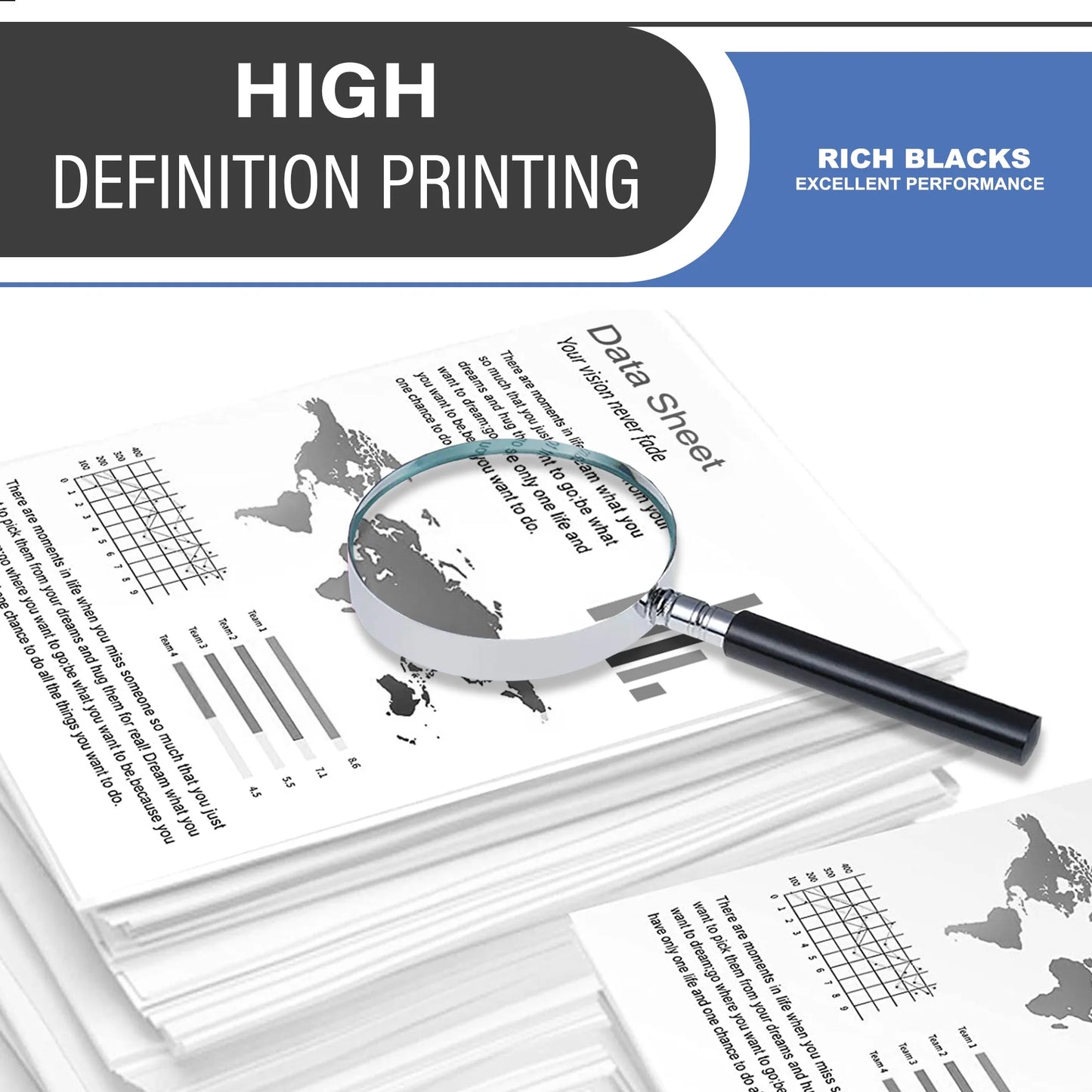83A CF283A Toner Cartridge Black 2-Pack Compatible for HP 83A CF283A Toner Cartridges for Laser Pro M201, Laser Pro MFP M125, M127, M225 Series Printer