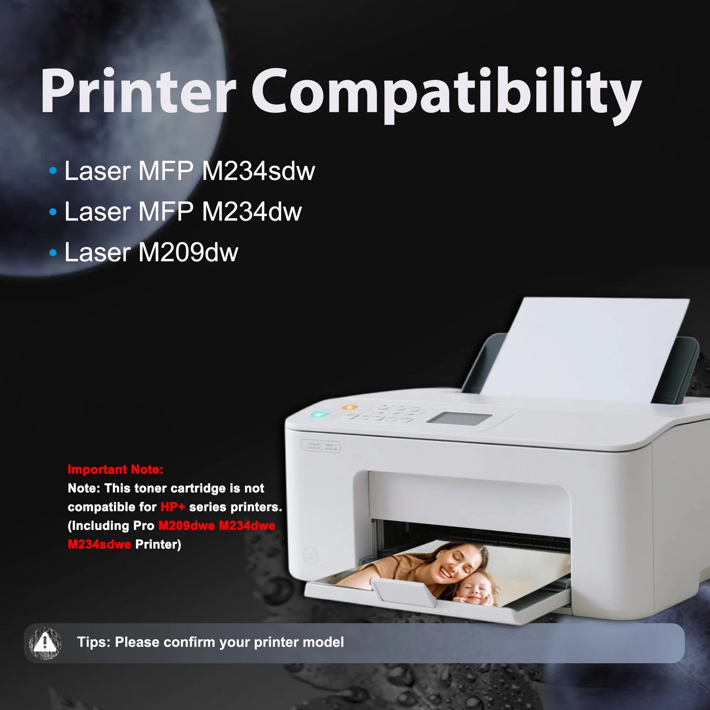 134X W1340X Toner Cartridge Compatible for HP 134X 134A Toner Cartridges LaserJet M209dw MFP M234dw Printer（Black）