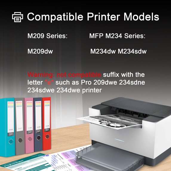 134X W1340X Toner Cartridge 1 Pack Black Compatible for HP134X 134A for Laser M209dw, MFP M234dw M234sdw Printers